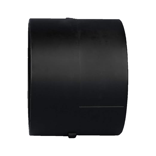 Charlotte Pipe 4" Repair Coupling Pipe Fitting - Schedule 40 ABS DWV (Drain, Waste and Vent) Durable, Easy to Install, High Tensile and Sound Deadening for Home or Industrial Use (Single Unit)
