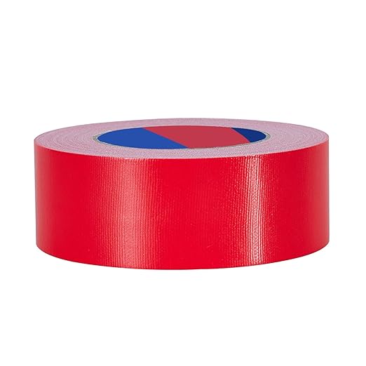Red Heavy Duty Duct Tape, 2 Inch x 55 Yards, Industrial Grade Waterproof & UV Resistant, Strong Adhesive for Indoor Outdoor Repairs, Crafts, Home Improvement, Moving Packing and DIY Projects