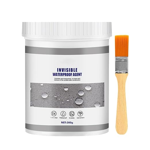 Super Strong Invisible Waterproof Anti-Leakage Agent, 2023 New Transparent Repairing Leak Waterproof Adhesive, Waterproof Insulating Sealant for Home Bathroom Roof (300g)