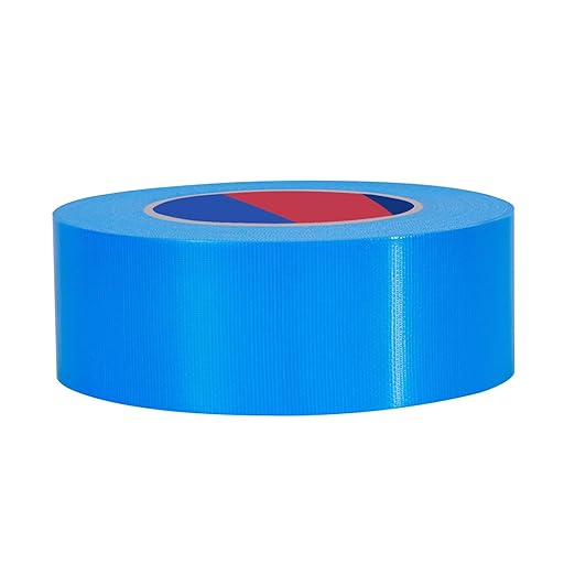 Blue Heavy Duty Duct Tape, 2 Inch x 55 Yards, Industrial Grade Waterproof & UV Resistant, Strong Adhesive for Indoor Outdoor Repairs, Crafts, Home Improvement, Moving Packing and DIY Projects