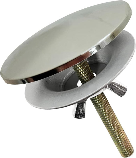 Westbrass 2' Kitchen Sink Hole Cover, Polished Nickel, D202-05