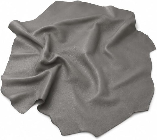 Reed Leather Hides - Cow Skins (8 inches X 11 Inches, Gray) | Arts and Crafts
