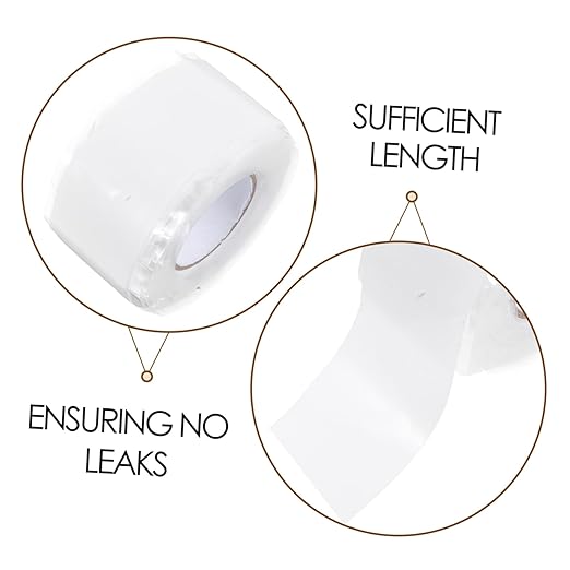 Luxshiny 1roll Convenient Hose Repair Tape Sealant for Pipe Leaks Versatile Strong Adhesive for Household Use -Leak