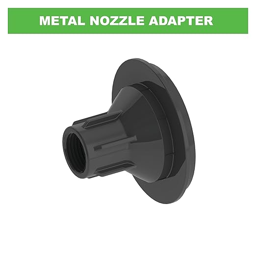 Albion Engineering Company 966-2 3/8" Nozzle Adapter for Albion B-Line Sausage Guns with 873-5 Black Plastic Front Cap