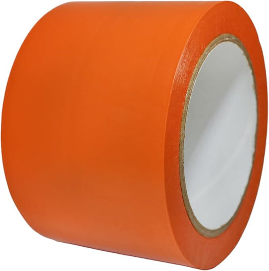 GGR Supplies T.R.U. CVT-536 Orange Vinyl Pinstriping Dance Floor Tape: 3 in. Wide x 36 yds. Several Colors