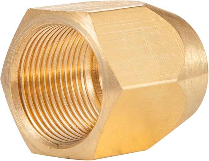 10PCS Soild Brass Air Reusable Hose Splicer For 3/8-Inch ID Hose,3/8" Air Hose Repair Fitting