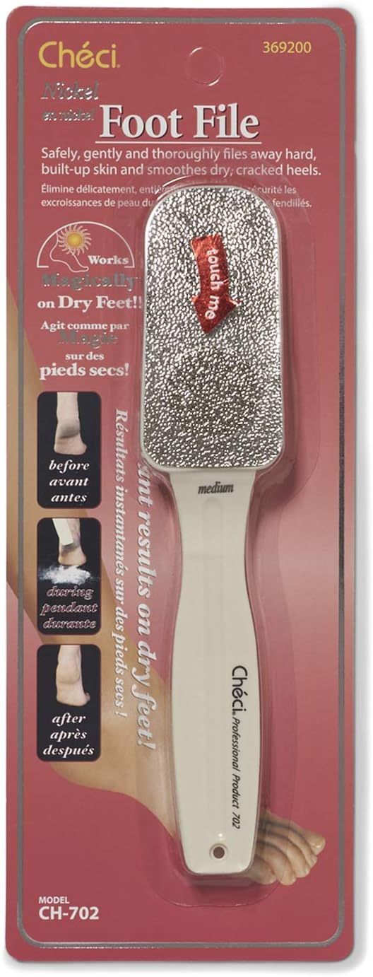 Checi Beige Foot File Medium CH-702CI