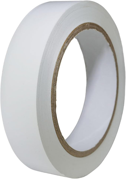 GGR SUPPLIES T.R.U. CVT-536 White Vinyl Pinstriping Dance Floor Tape: 1 in. Wide x 36 yds. Several Colors