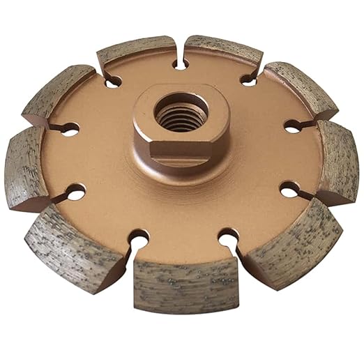 4" Crack Chaser Blade for Cured Concrete, Asphalt Repair or Joint Widen, 0.25" Width, 5/8"-11 Arbor