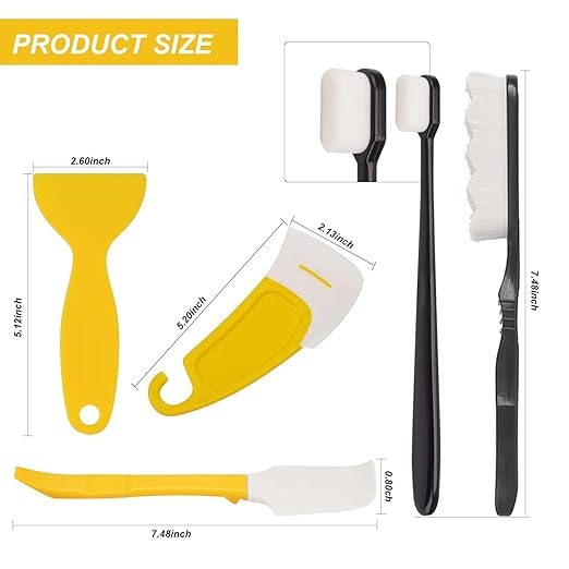9Pcs UV Resin 3D Printer Must-Have Tool, Scraper, Silicone Spatula, Brush for Resin Transfer Cleaning and Protect Release FEP Film Vat Tank, 3D Printer Cleaning and Maintenance Tools