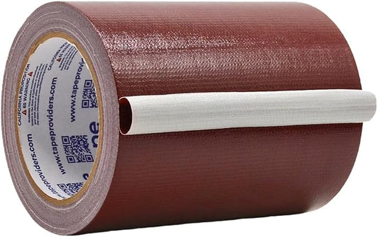 WOD DTC10 Advanced Strength Industrial Grade Burgundy Duct Tape, 6 inch x 60 ft. Waterproof, UV Resistant For Crafts & Home Improvement