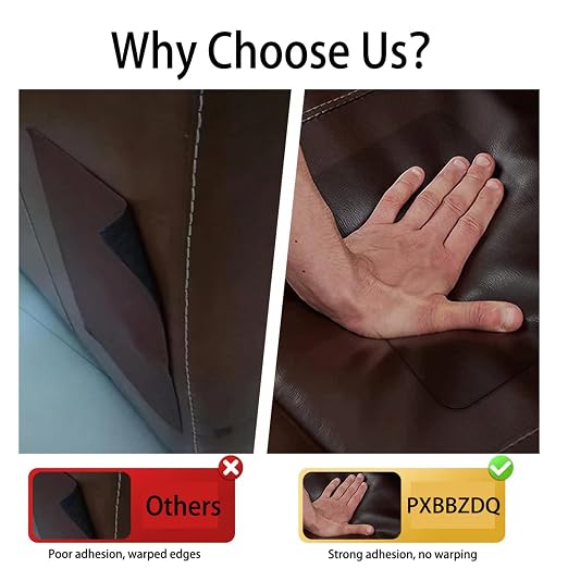 PXBBZDQ Leather Repair Patch Self Adhesive 15.7"×59" Leather Stickers for Car Seats Black Faux Leather Fabric for Upholstery Vinyl Seat Tape for Furniture, Couch Patch Kit for Cars Interior