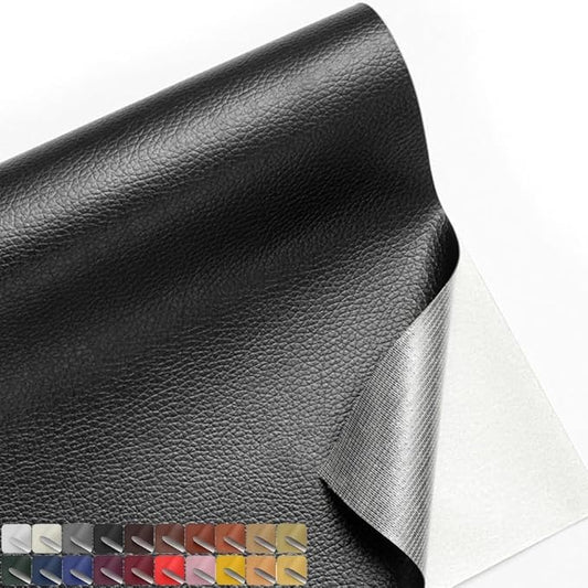 20x54 Inches Leather Repair Patch Self Adhesive, Leather Patch Tape for Furniture, Adhesive Leather Tape for Car Seat Repair, Leather Couch Repair Patch Kit