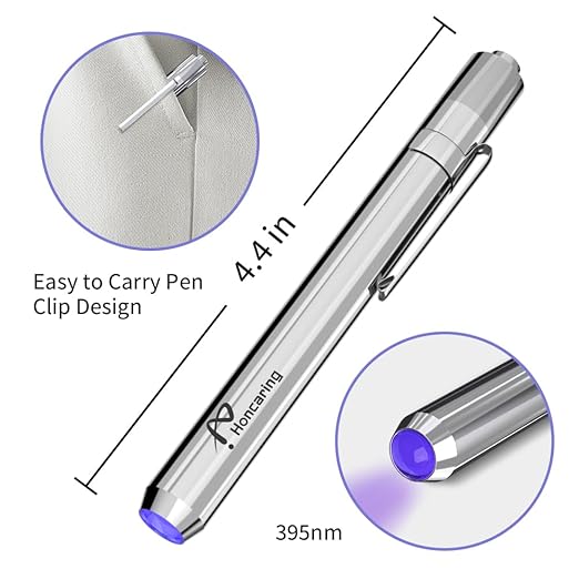 Honcaring UV Resin Kit with Light, Fast Drying Beginner-Friendly Kit, Bonding & Repairing in Seconds, 30g/1oz Clear UV Glue with UV Penlight for Resin, Plastic, Glass, Acrylic