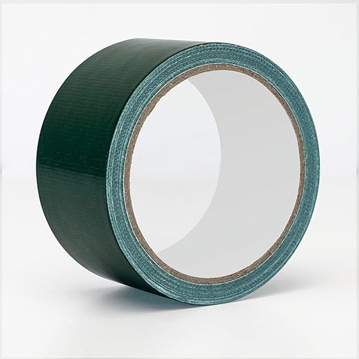Reniteco Dark Green Duct Tape- 2 inches x 10 Yards, Waterproof & All-Weather, No Residue, UV Resistant, Heavy Duty for Car, Home & Outdoor Repairs, 1 Roll