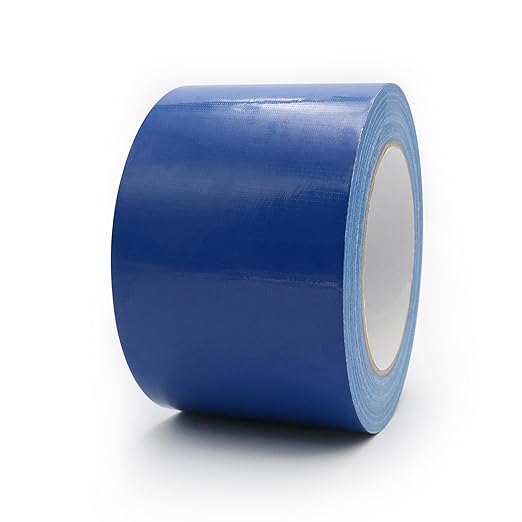 Heavy Duty Duct Tape 3 Inch X 33 Yards, 8.5 Mil Thickness, Multi Purpose Blue Duct Tape, No Residue, Waterproof and Tear by Hand - for Repairs, Industrial, Professional Use