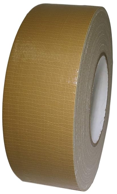 GGR Supplies T.R.U. CDT-36 Industrial Grade Duct Tape. Waterproof and UV Resistant. Multiple Colors Available. 60 Yards. (Tan- Beige, 3 in.)