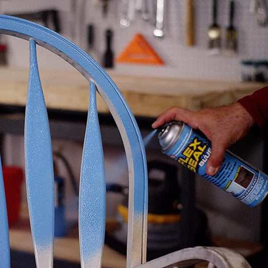 Flex Seal, 14 oz, 2-Pack, Blue, Stop Leaks Instantly, Waterproof Rubber Spray On Sealant Coating, Perfect for Gutters, Wood, RV, Campers, Roof Repair, Skylights, Windows, and More