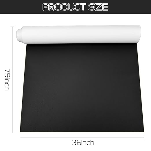 Leather Repair Patch 36x79 inch, Black, Self-Adhesive, Waterproof, Strong Adhesive, Scratch Resistant, Polyurethane, Custom Style, For Furniture, Couch, Chairs, Car Seat