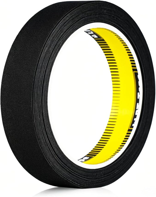 LLPT Wetsuit Repair Tape Iron On 0.8” x 16.5 Ft Seam Sealing Patch Waterproof for Neoprene Wetsuit Drysuit Fishing Suits Industrial Standard Carrier Material Color Black(IR865)