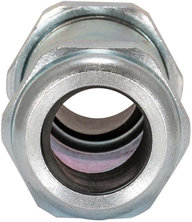 Eastman 4-1/8 Inch Long Pattern Compression Coupling, 3/4 Inch IPS, Galvanized Steel, 20564