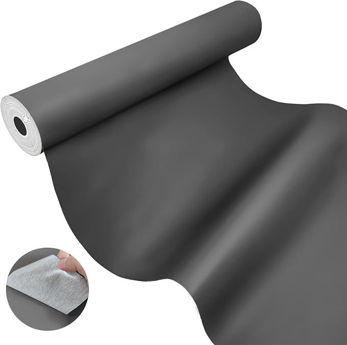 AOOTOOLINK Leather Repair Patch 17X316 Inch Self Adhesive Leather Repair, Large Leather Repair Tape for Couches, Furniture, Car Seats, Cabinets, Sofa, Handbags (Grey, 17X316 Inch)