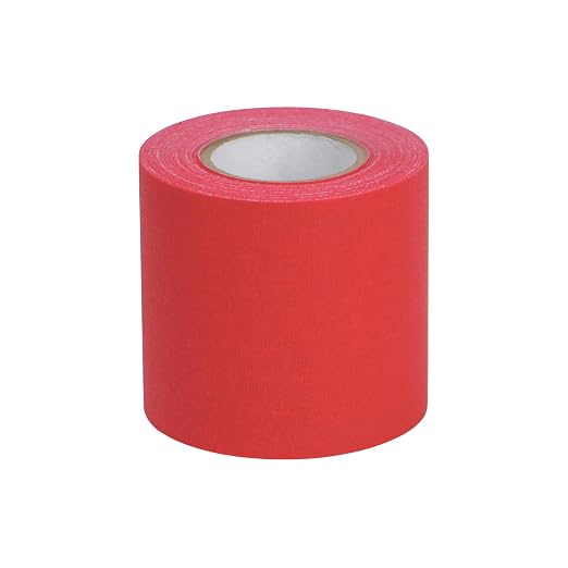 J.V. Converting JVCC Patch & Repair Tape for Leather and Vinyl Surfaces, 2 in. (48mm Actual) x 15 ft. (Red)
