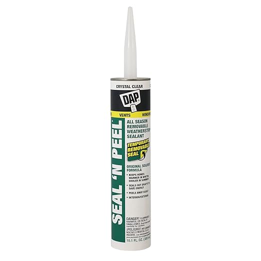 Seal 'N Peel Removable Caulk