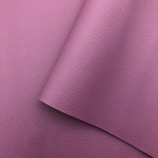 Self Adhesive Leather Repair Patch Light Purple Faux Leather Fabric 19.7 x 54 Inch Leather Repair Tape Kit for Upholstery, Furniture, Couch, Sofa, Car Seats, Chairs