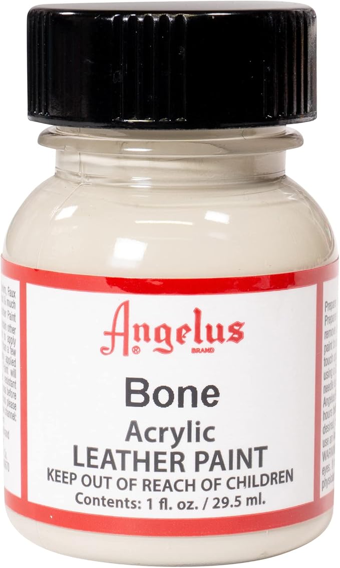 Angelus Acrylic Leather Paint, 1 Fl Oz (Pack of 1), Bone