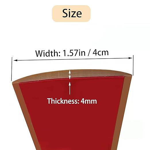 Floor Transition Strip Self-Adhesive Cover Strips Threshold Repair Floor Gap Vinyl Flooring Transitions Laminate Floor Flat Divider Strip Minimalism Oak Wood Grain Design 6.6FT (4cm, Pure Brown)