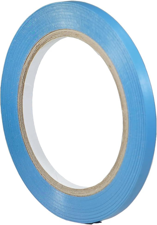 GGR SUPPLIES T.R.U. CVT-536 Light Blue Vinyl Pinstriping Dance Floor Tape: 1/4 in. Wide x 36 yds. Several Colors