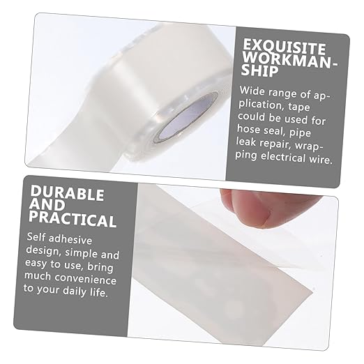 Unomor 1 Adhesive Tape Pipe Leak Repair Sealant Hose Seal Tape Leak Repair Plumber Self Adhesive Duct
