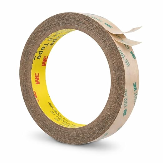 3M 300LSE Double Sided Tape 0.75" x 36Ft Clear – 1 Pack | Heavy Duty Mounting Tape for Electronics, Laptop & Phone Repairs, Arts, Crafts, Leather Work, Card Making