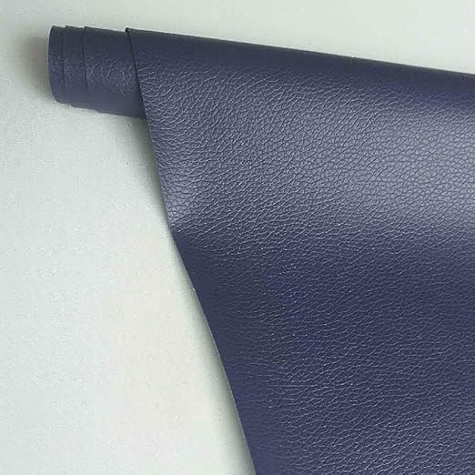 Leather Repair Patch,Self Adhesive Leather Repair Tape for Furniture,PU Leather Repair Kit for Car Seat, Couch, Sofa, Chair, (Navyblue,4X50 inch)