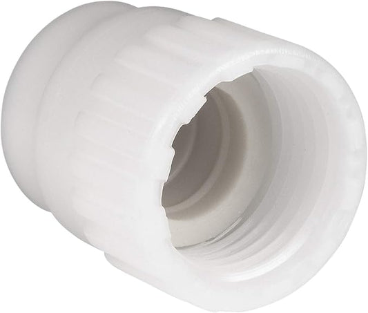RecPro 1/2" Flair-It Female End Cap – PEX & Gray Tubing Terminator | No Crimp Compression RV Plumbing Fitting | Leak Resistant (5 Fittings)