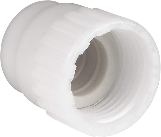 RecPro 1/2" Flair-It Female End Cap – PEX & Gray Tubing Terminator | No Crimp Compression RV Plumbing Fitting | Leak Resistant (2 Fittings)