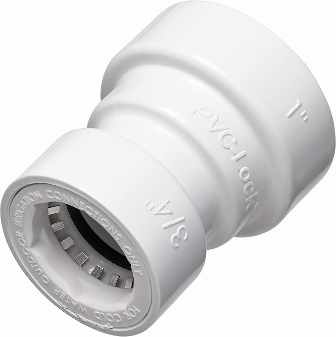 Orbit 35677 1" x 3/4" PVC-Lock Reducing Coupling