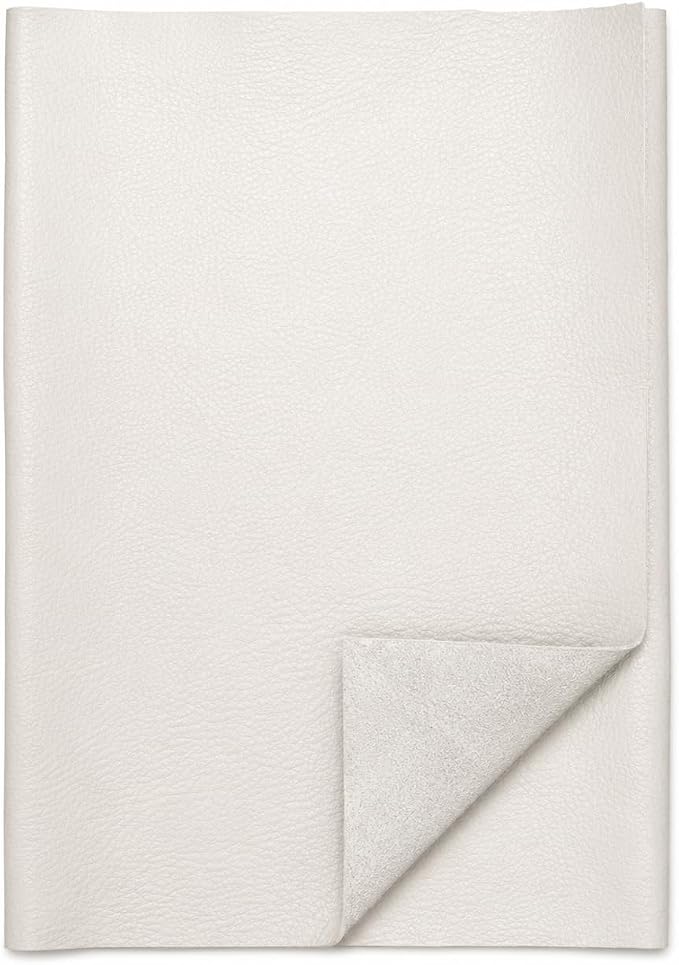 REED Leather HIDES - Cow Skins (100 Square Foot, White) | Arts and Crafts