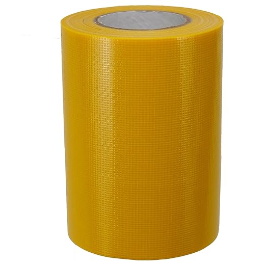 Super Strong Duct Tape 4 Inch x 32 Feet Multi-Purpose Heavy Duty Waterproof Duct Tape for Crafts & Home Improvement, Yellow