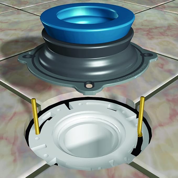 Danco Perfect Seal Toilet Wax Ring with Bolts (10826X)