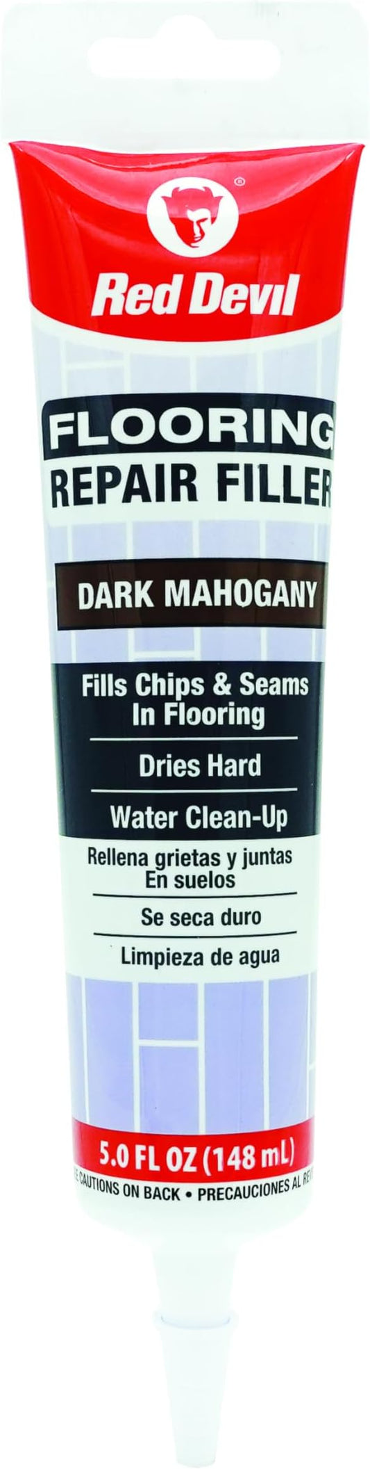 Red Devil 056070 Flooring Repair Filler, 5 oz., Dark Mahogany, 1 Pack