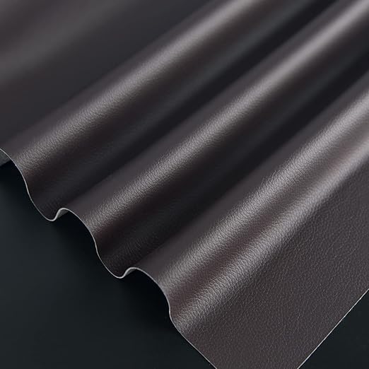 Leather Repair Patch 36x158 inch Large Self-Adhesive Leather Repair Tape, Reupholster Leather Patches for Furniture Couch Chairs Car Seatt (Dark Brown, 36x158 inch)