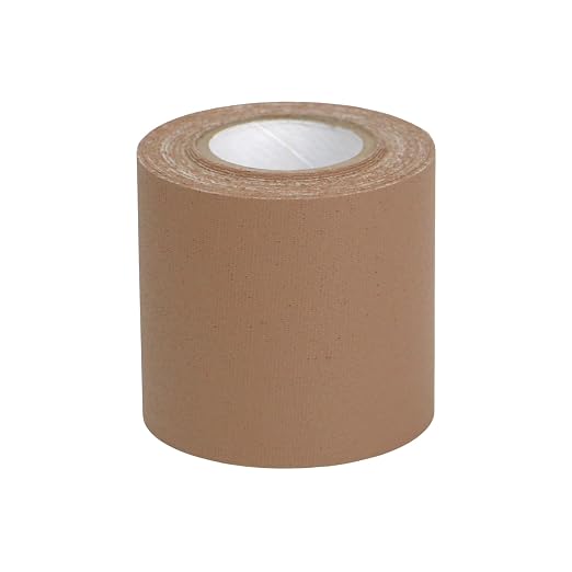 J.V. Converting JVCC Patch & Repair Tape for Leather and Vinyl Surfaces, 2 in. (48mm Actual) x 15 ft. (Tan)