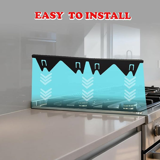 2Pcs Stainless Steel Stove Gap Covers,Adjustable Stove Gap Filler Easy Retractable Length 13.8" to 27.5", Seal Cover for Between Stove and Countertop Stove Gap Guards Range Trim Kit (BLACK)