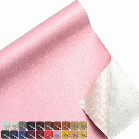 20x20 Inches Leather Repair Patch Self Adhesive, Leather Patch Tape for Furniture, Adhesive Leather Tape for Car Seat Repair, Leather Couch Repair Patch Kit