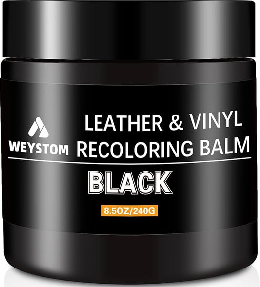 Leather Recoloring Balm, Color Restorer Conditioner, Leather Dye for Furniture, Couch Paint and Repair, Scratch Remover, Leather Color for Couches, Leather Repair Kits