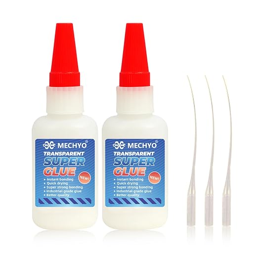 Super Glue,Universal Super Glue,Welding High Strength Oily Glue, Used for Quick Fepair of DIY Crafts,Metal, Plastic, Wood, Glass,Jade,Etc. (50g)(2Pcs)