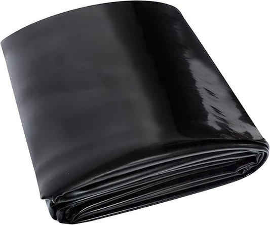 Adroiteet 14 x 14 FT Pond Liner, 20 Mil Fish Pond HDPE Liner, Pond Liners for Outdoor Ponds, Koi Ponds, Garden Fountain, Waterfall
