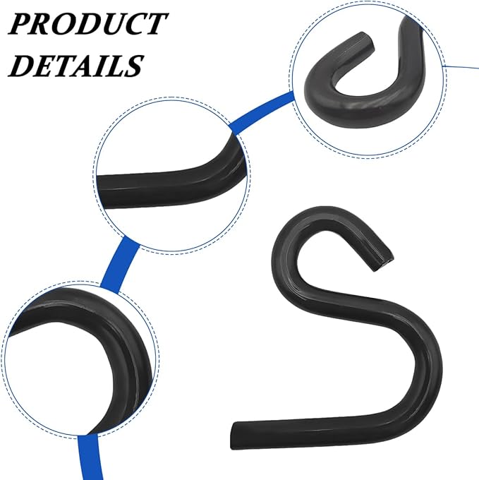 2PCS 6007 Car Lower Control Arm Prying Tool, 7/8" Diameter High Strength Vehicle Ball Joint Press Removal Tool, Auto Control Arm Prying Bar Bushing Tool, Universal Fit (Black)